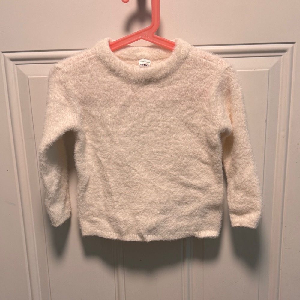 Carter's Soft White Kids Sweater